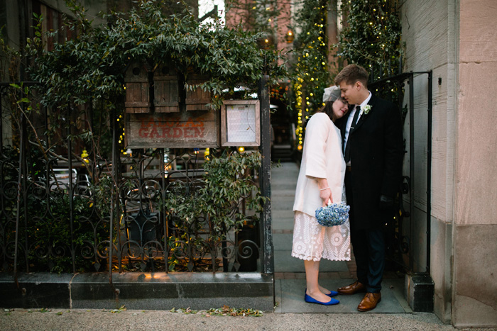 bride and groom portrait