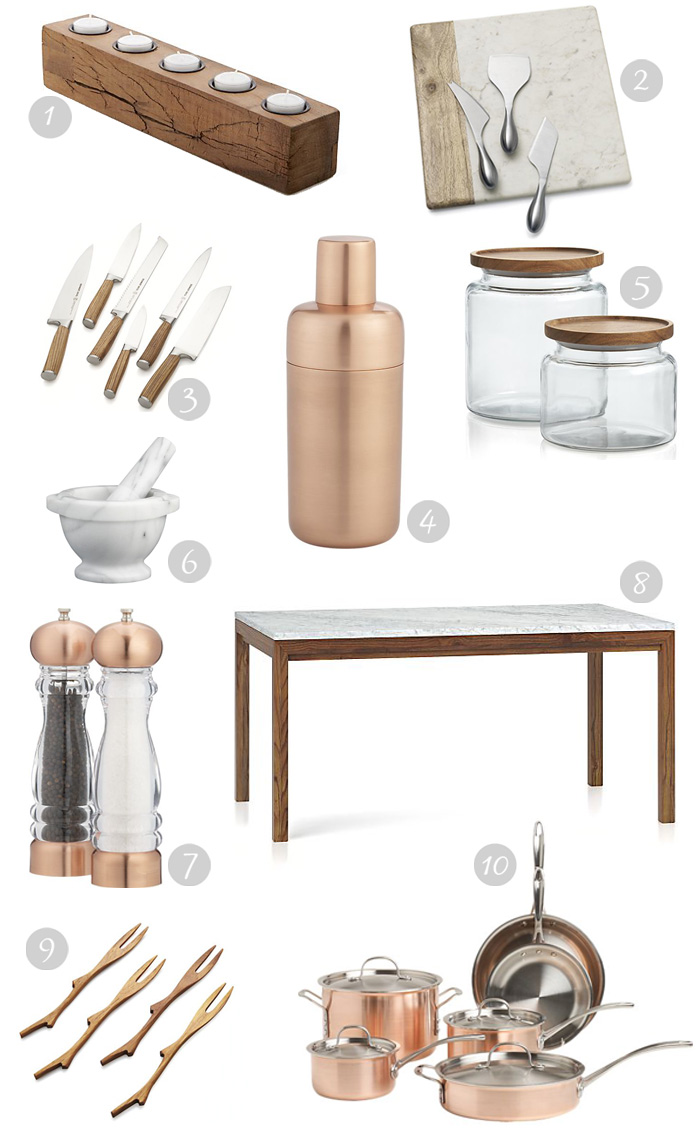 Crate and Barrel registry