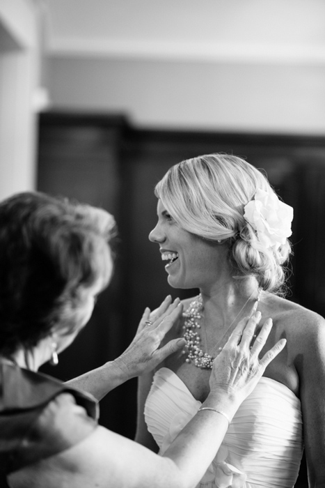 bride getting ready