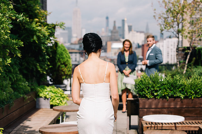 bride walking down aisle