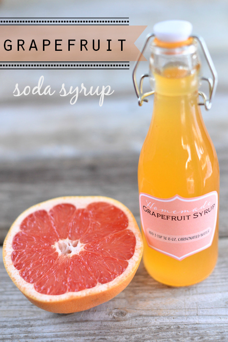grapefruit soda syrup