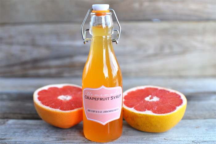 grapefruit syrup