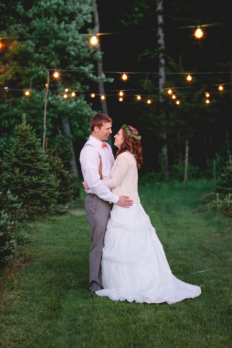 tree farm wedding