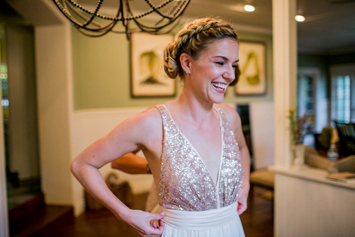 bride getting ready