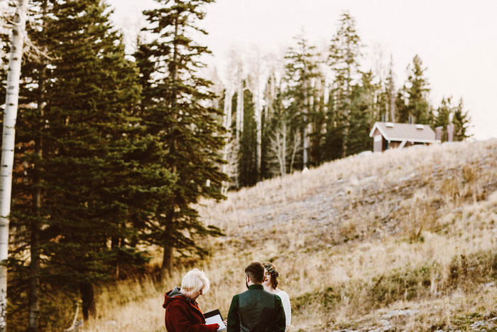 Albuquerque elopement ceremony