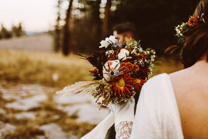 fall weding bouquet