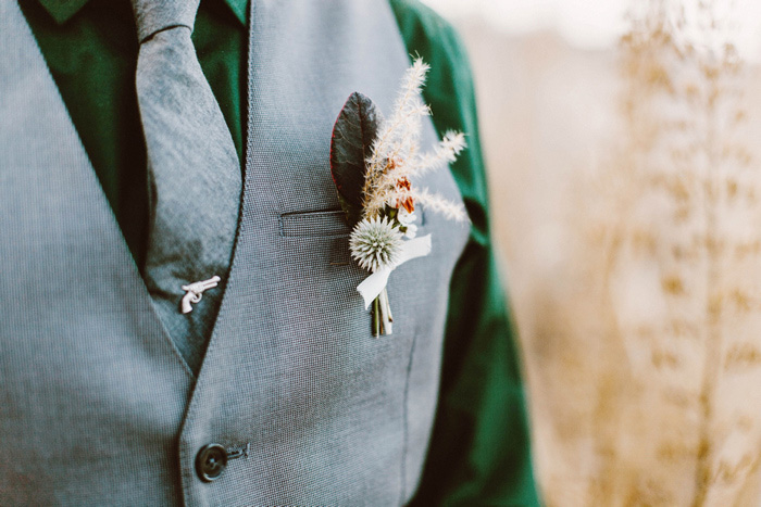 groom's boutonniere