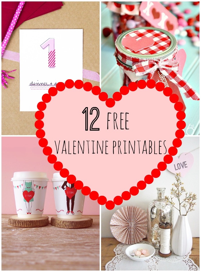 valentine printables