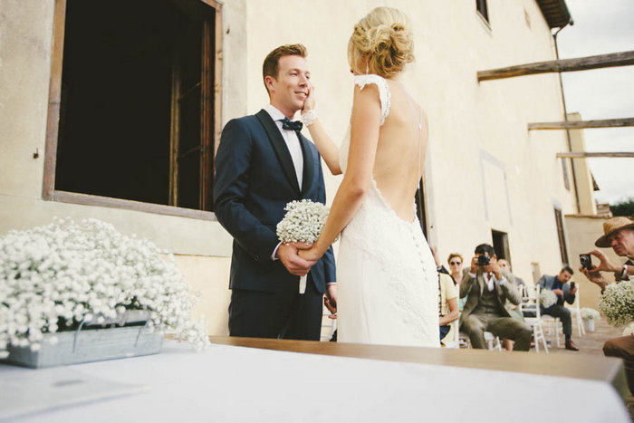 Italian wedding ceremony