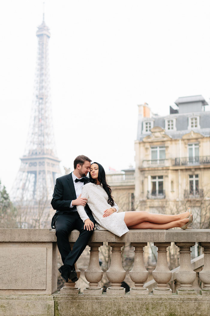 Intimate Paris elopement