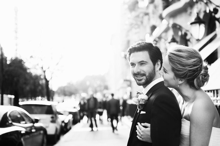 Paris wedding portrait