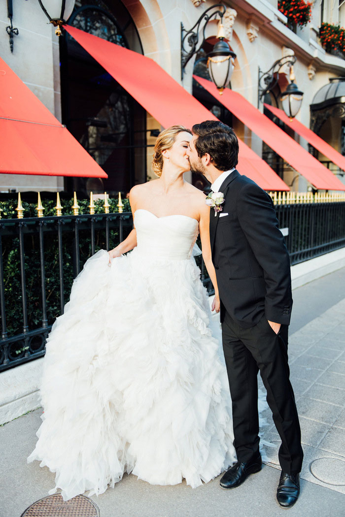 Paris wedding portrait