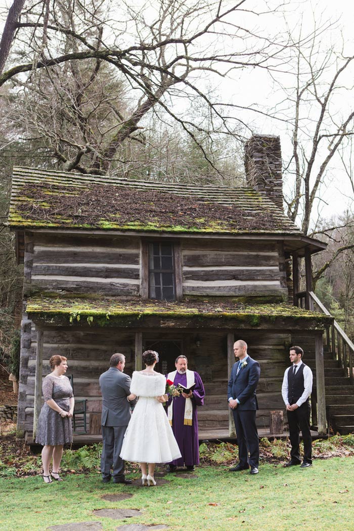 outdoor wedding ceremony