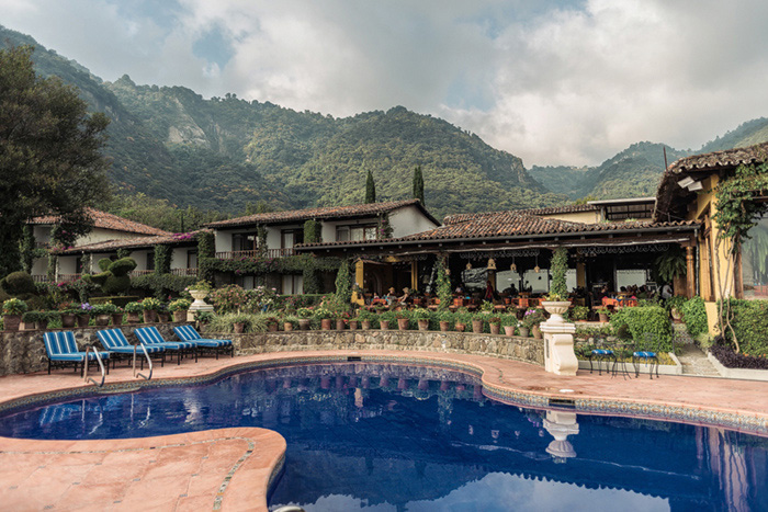 Lake Atitlan Hotel pool