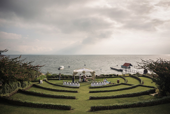 Lake Atitlan wedding ceremony