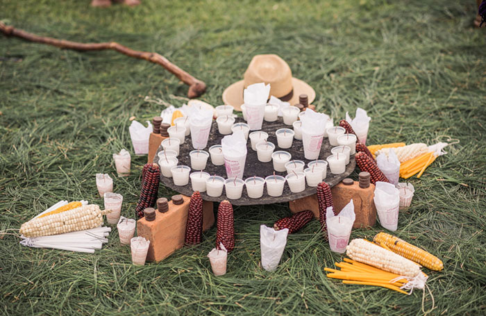 Guatemalan wedding altar