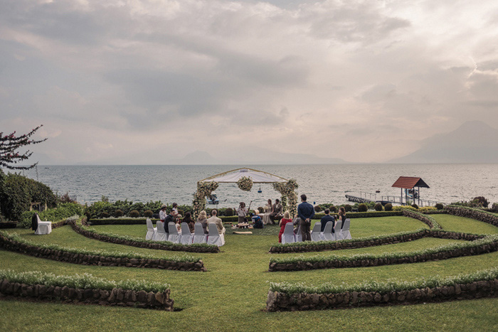 Lake Atitlan wedding ceremony