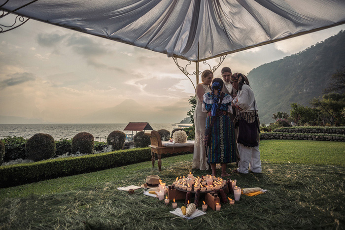 Guatemalan wedding ceremony