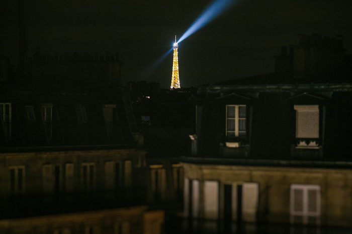 eiffel Tower at night