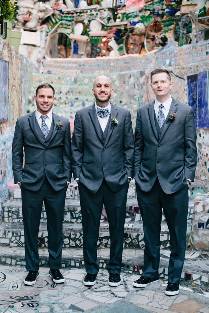 groomsmen portrait