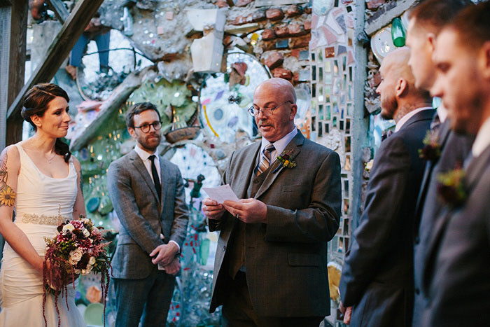 magic gardens wedding ceremony