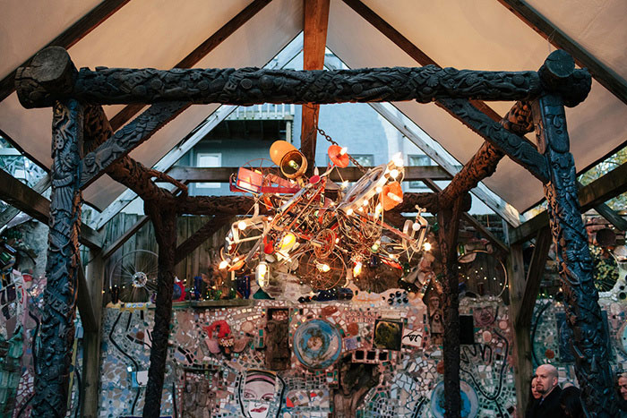 Nicole And Adam S Philadelphia Magic Gardens Wedding