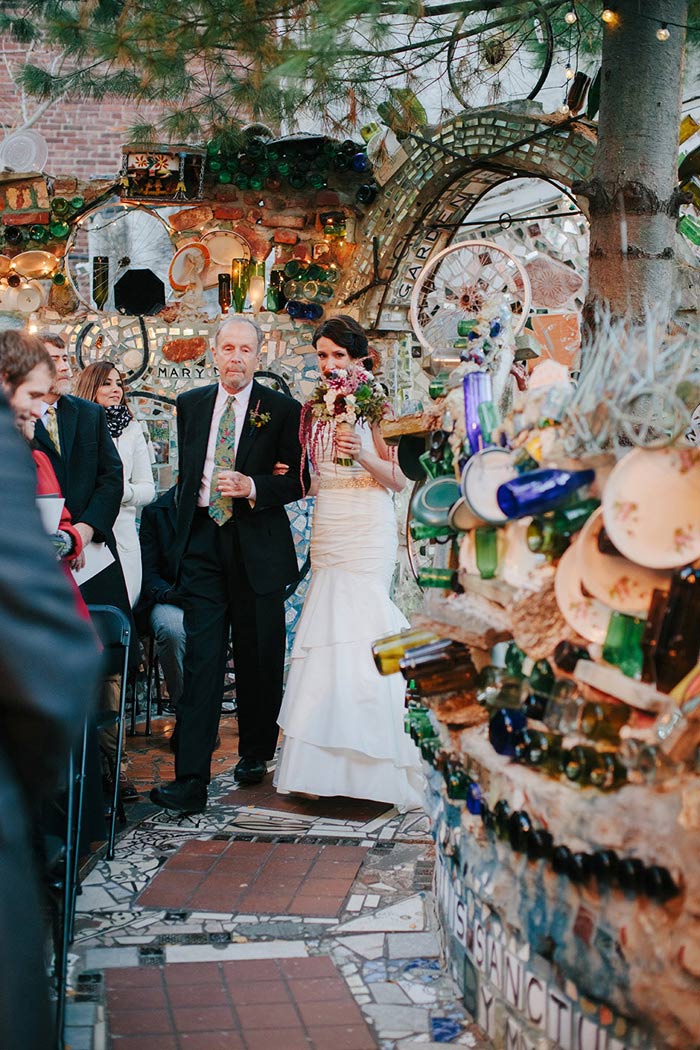 magic gardens wedding ceremony