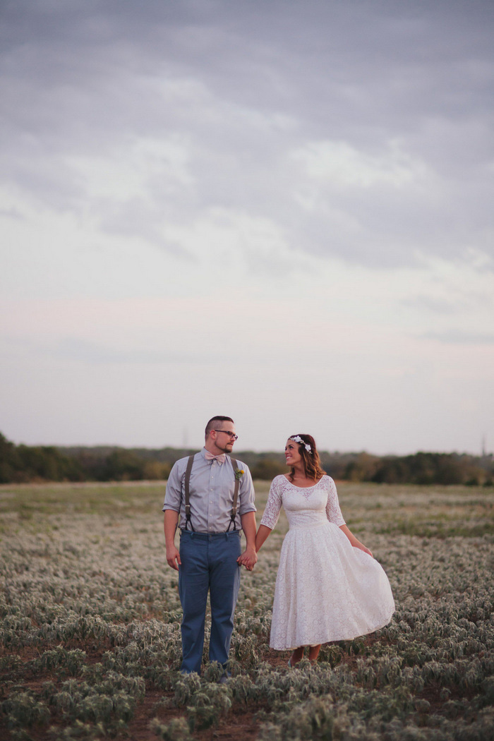 wedding portrait on the farm