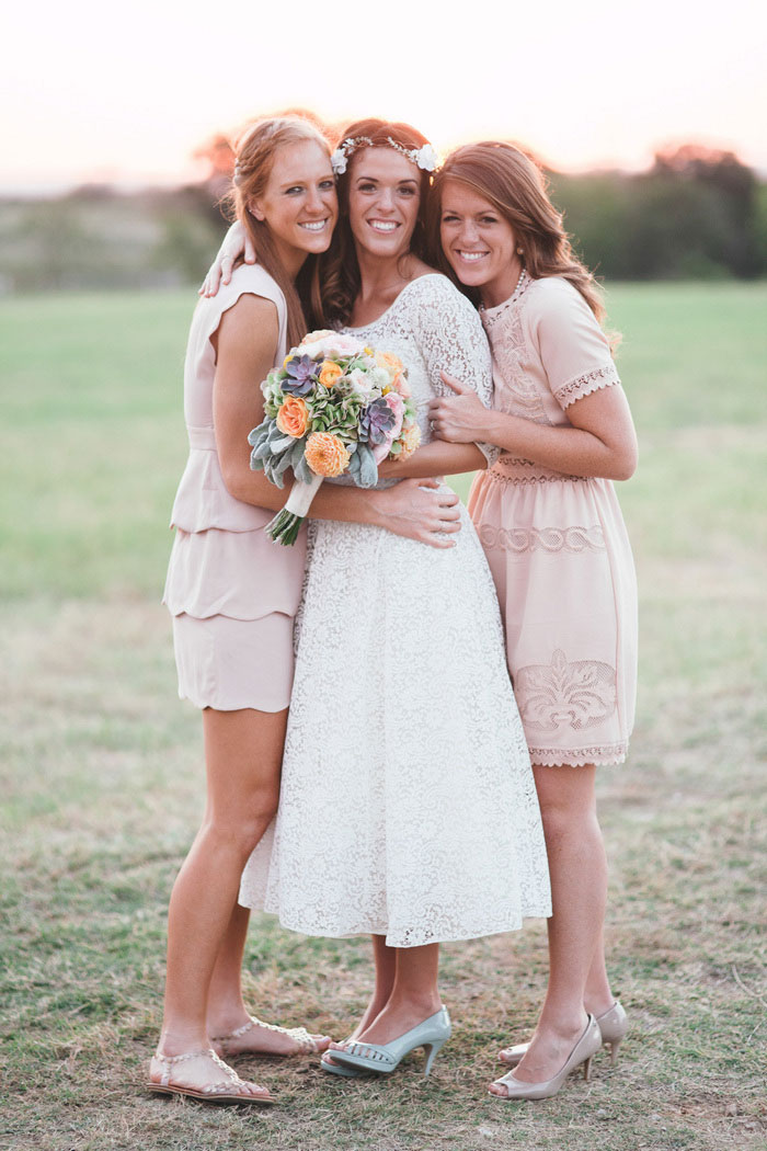 bridal party portrait