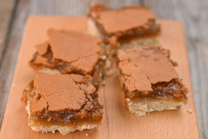 butter tart squares