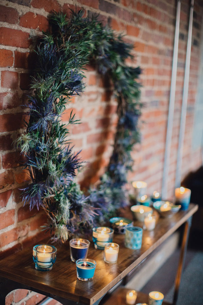 thistle wreath