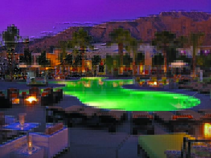 Palm Springs Intimate Wedding Venues The Riviera Evening At Riviera Palm Springs