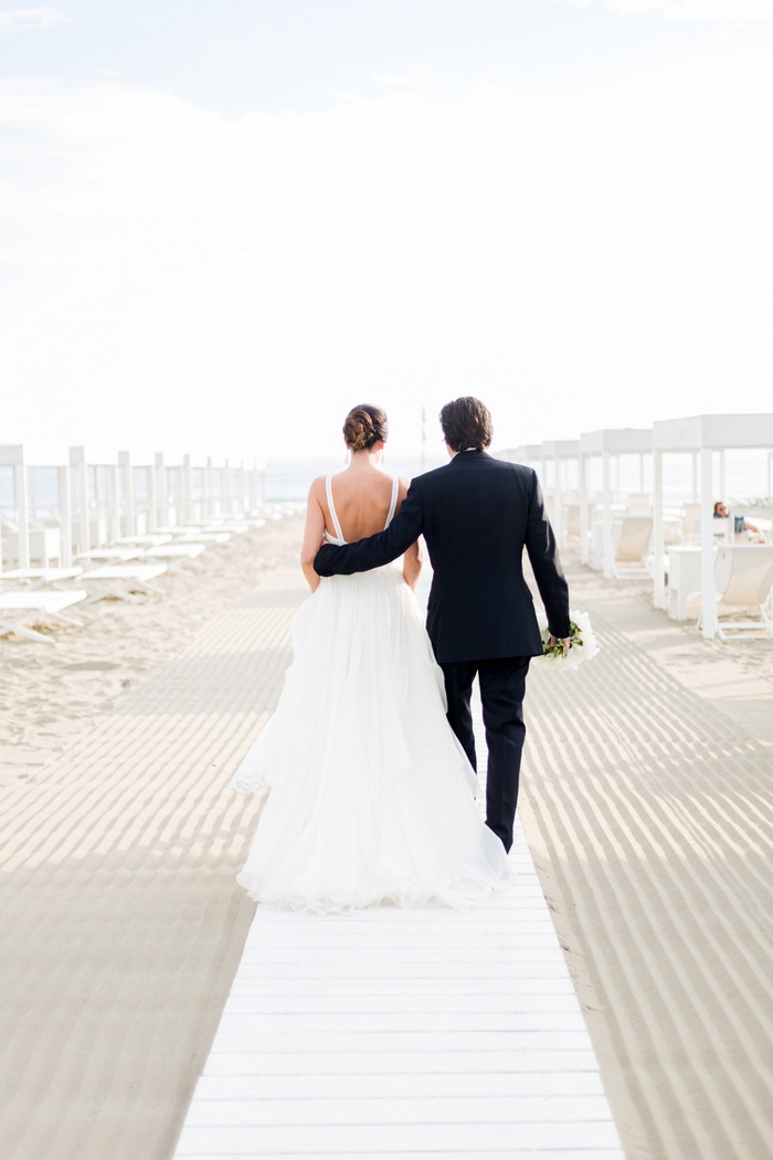 bride and groom portrait