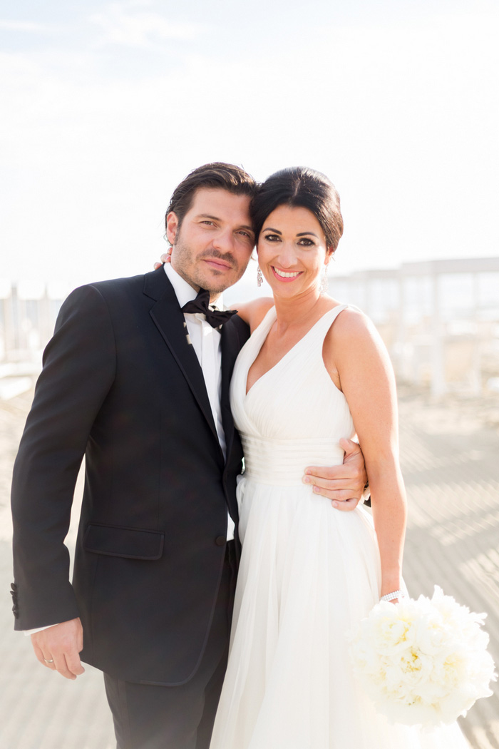 bride and groom portrait