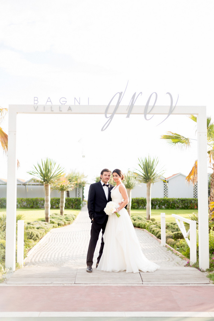 bride and groom portrait