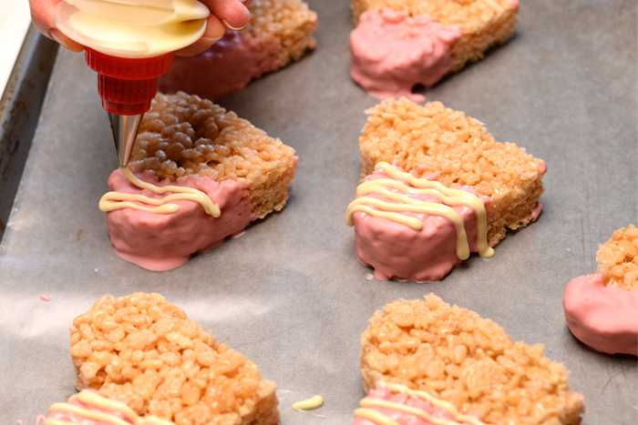 rice krispies treats hearts