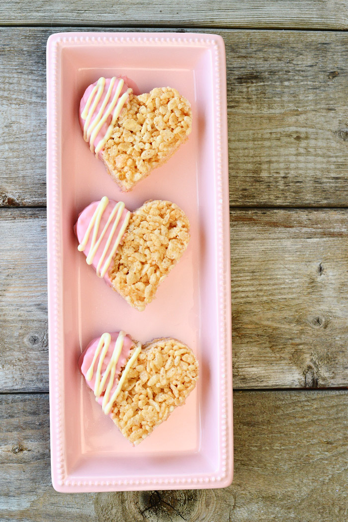 rice krispies treats hearts