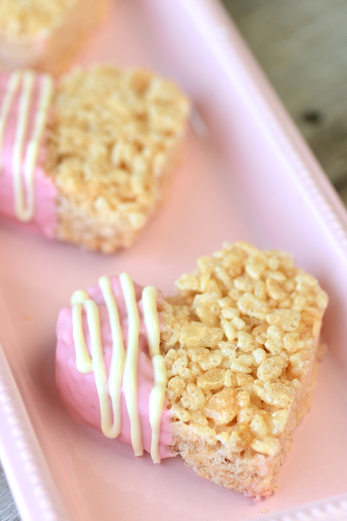 rice krispies treats hearts