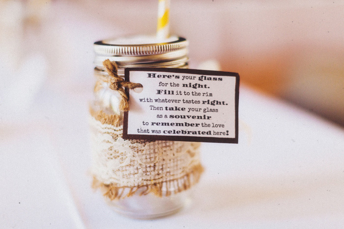 wedding favor label