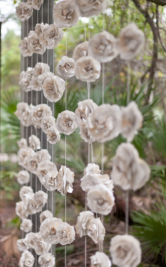 wedding paper garlands