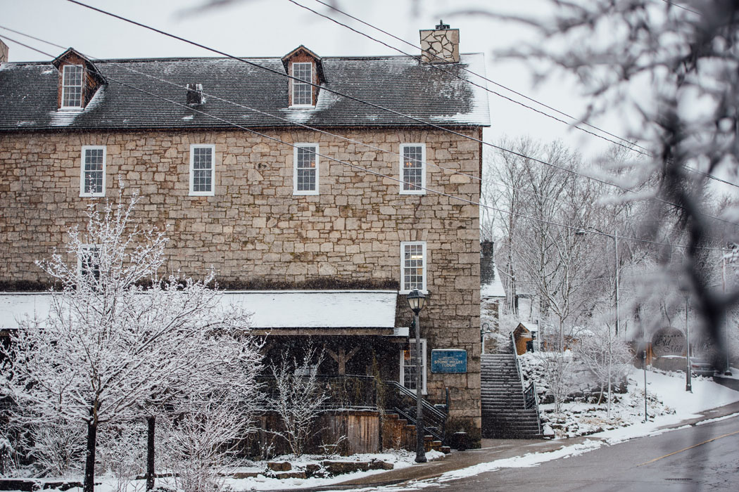 Ancaster Mill Winter Exterior Photography 2016