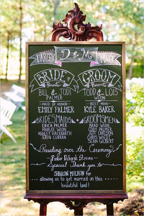 chalkboard-wedding-program