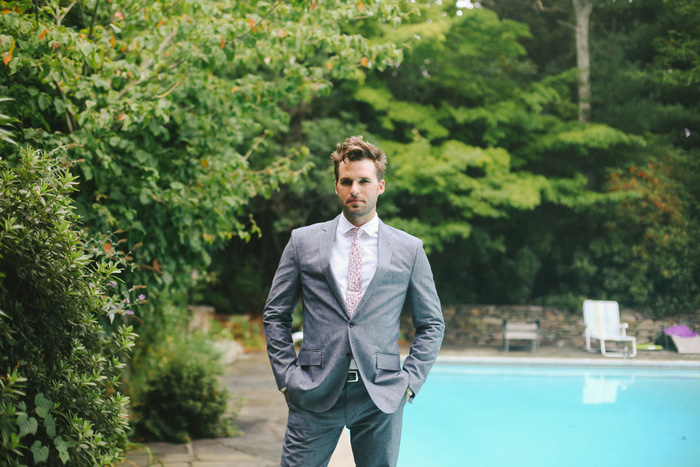 groom by the pool