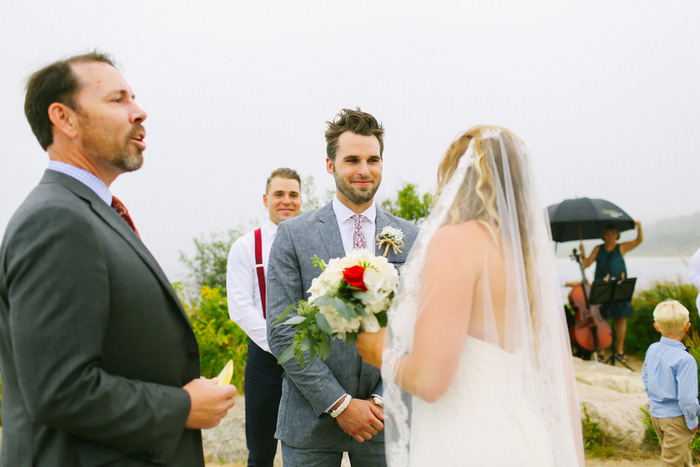 outdoor cape cod wedding ceremony