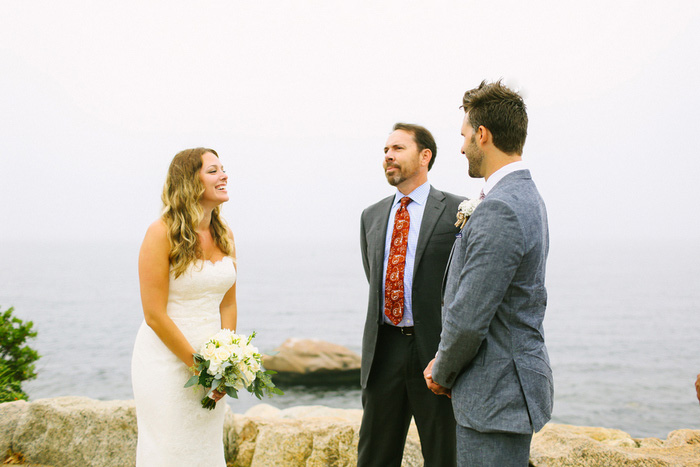 outdoor cape cod wedding ceremony