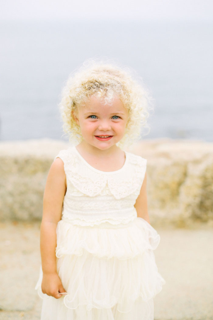 flower girl portrait