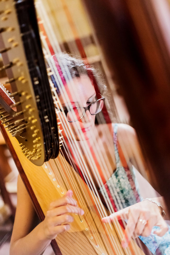 wedding harpist