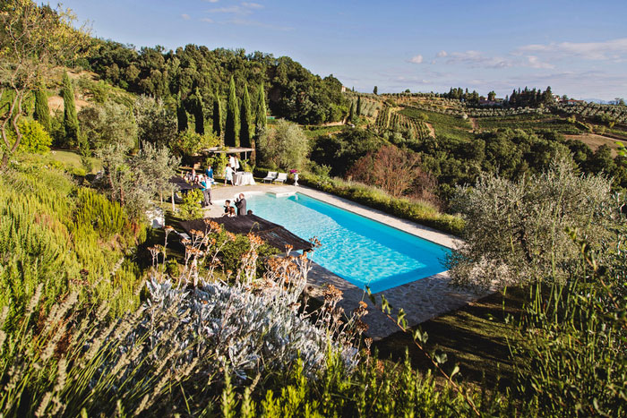Tuscan Villa pool