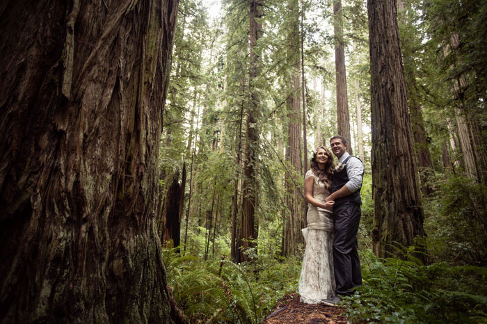 Oregon treehouse wedding