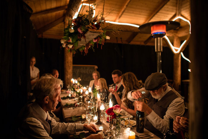 treehouse wedding reception